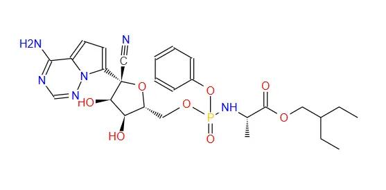 Remdesivir structural formula | Shaanxi BLOOM Tech Co., Ltd